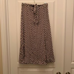 Who What Wear Mod Diamonds Print Skirt